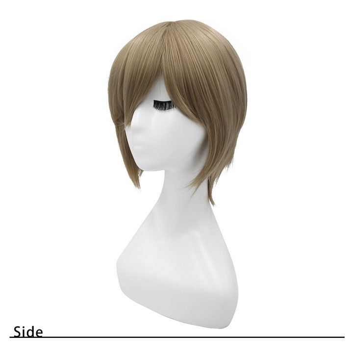 コスプレウィッグ(ショート)【ブラウン系|アッシュベージュ